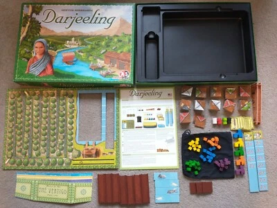 Darjeeling Tea Theme Strategy Board Game Mint Condition Complete - Rare - Image 1 of 4