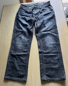 International Concepts Jeans 32x30 Grey/Black Berlin Slim Straight - Picture 1 of 3