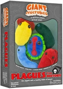 Caja de regalo temática de microbios gigantes - plagas de la historia - Imagen 1 de 9