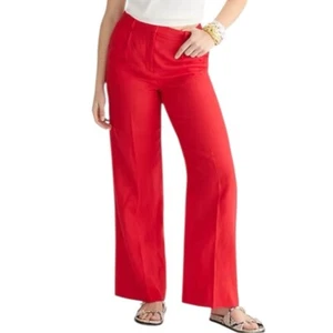 J. Crew | Essential Wide Leg 100% Linen Pants - Imagen 1 de 13