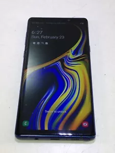 SAMSUNG GALAXY NOTE 9 - SM-N960U - 128 GB - BLUE TMB - T-MOBILE FACTORY RESET - Picture 1 of 12