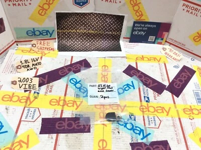 2003 2004 2005 2006 2007 2008 PONTIAC VIBE * Windshield Wiper Nut + Cover * OE!  - Image 1 of 4