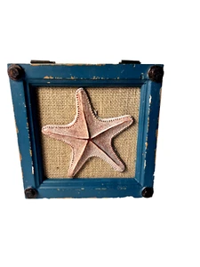 Wood Starfish Keepsake Box - Picture 1 of 5