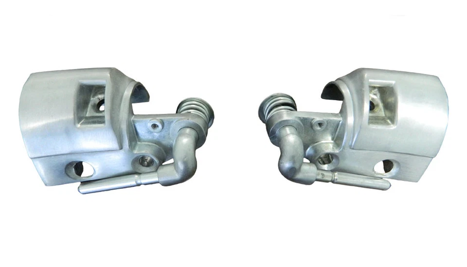 1971-1975 Oldsmobile Delta 88 Convertible Sun Visor Brackets - Pair - New! - Image 1 of 1