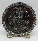 Fenton Carnival Glass Christmas In America 1978 # 9 Collector Plate