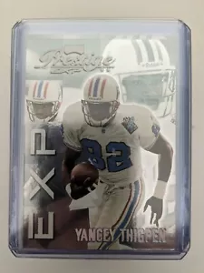 🏆 1999 Playoff Prestige EXP Riflessi Argento /3250 YANCEY THIGPEN #67 - Foto 1 di 2