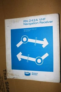 Honeywell Bendix King RN-242A VHF NAV Receiver IB2242A Maint Manual - Picture 1 of 2