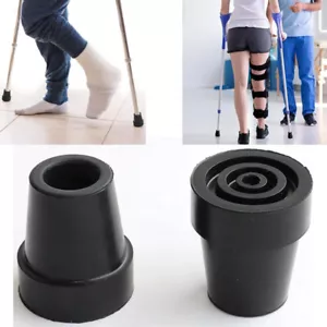 1/4pcs Walking Stick Cane Crutch Pad Rubber Heavy Duty Ferrules End Bottom 19mm - Picture 1 of 10