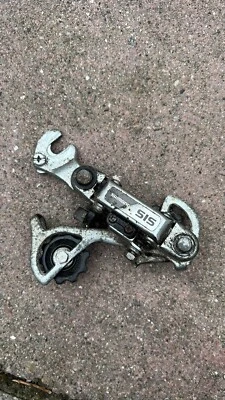 SHIMANO RD-TY15-GS 5 SPEED REAR DERAILLEUR 1992 - 28 TOOTH MAX - Image 1 of 3