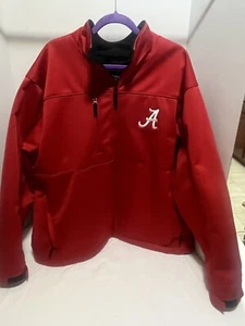 Chaqueta Alabama Crimson Tide NCAA Cremallera Completa Carmesí Ligera, Clima Frío XXL - Imagen 1 de 13