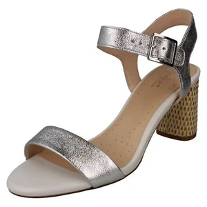 Mujer Clarks Bloque de Tacón Sandalias Amali Rejer - Imagen 1 de 19