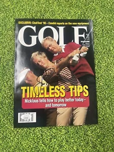 Jack Nicklaus rivista golf firmata Jsa Auto PGA - Foto 1 di 4