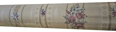 Graham & Brown Wallcovering 58234932 Floral Stripe 11 yds x 20.5" Beige Burgundy - Image 1 of 4