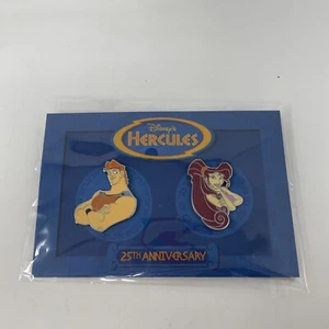 Disney Movie Insiders Hercules & Meg COMPLETE Trading Pin set 25th Anniversary - Picture 1 of 13