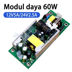 Placa convertidora de fuente de alimentación conmutada de CA 220V a CC 12V 24V 60W - Imagen 1 de 16