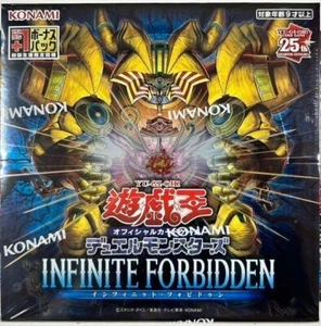 Yu Gi Oh card OCG Duel Monsters INFINITE FORBIDDEN Booster Box + 1 Bonus pack - Picture 1 of 4
