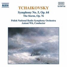 Tchaikovsky: Symphony No. 5, Op. 64 - The Storm, Op. 76 (CD, 1993)