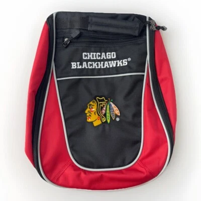 Bolsa de sapatos de golfe NHL Chicago Blackhawks Team adulto-unissex nova sem etiquetas - Imagem 1 de 2