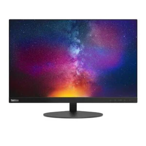 Lenovo ThinkVision 23.8 Inch Monitor 1920 x 1080 Full HD IPS Black 63A5GAT6UK - Picture 1 of 10