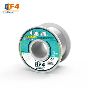 Alambre de estaño de soldadura 100G RF4 106D 35m de longitud 0,06mm para placa metálica de batería - Imagen 1 de 6