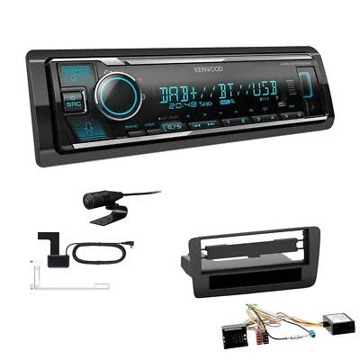 Kenwood Digital Autoradio DAB Bluetooth für Audi A1 und Sportback mit Canbus - Bild 1 von 4