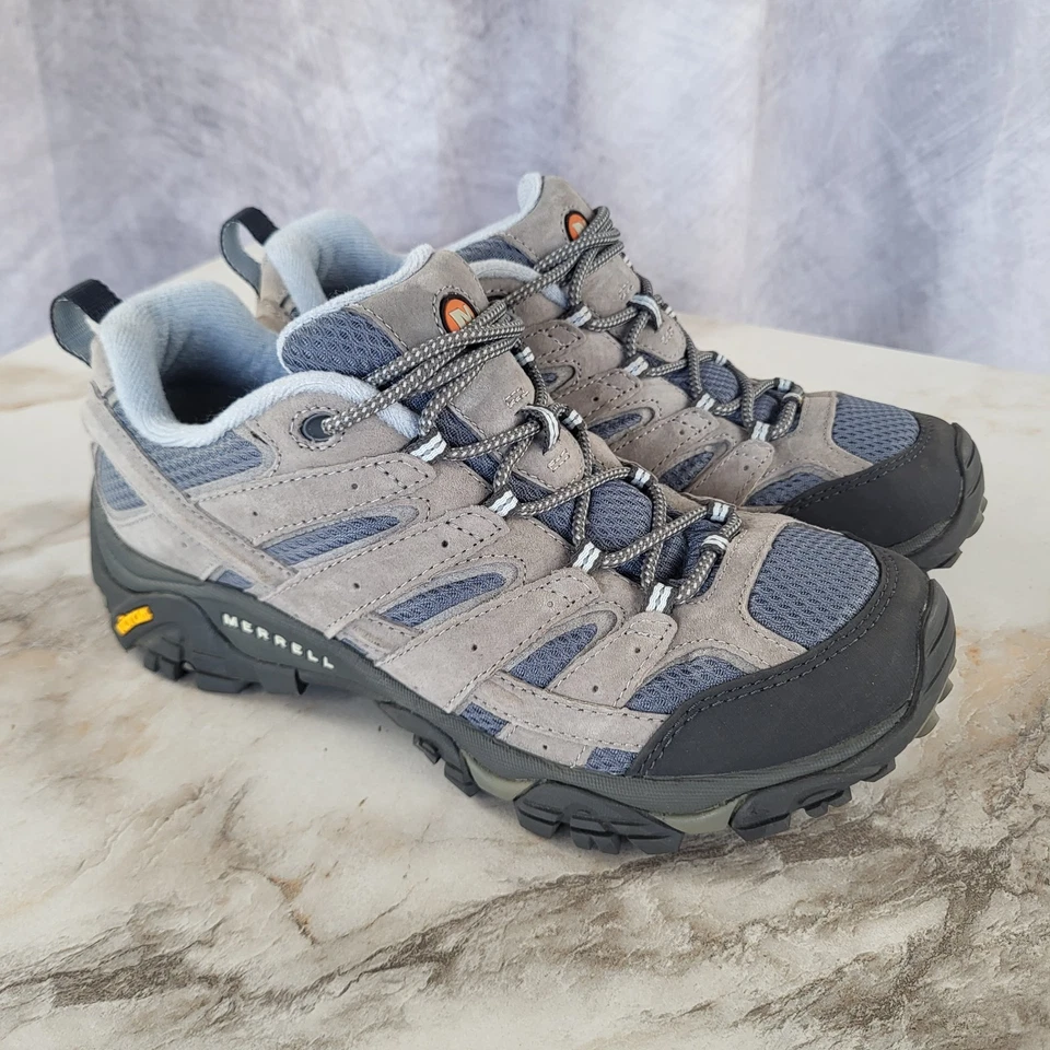 Merrell Moab 2 Vent Waterproof Grey/Black Hiking Boots Women's 9.5 - Image 1 of 4