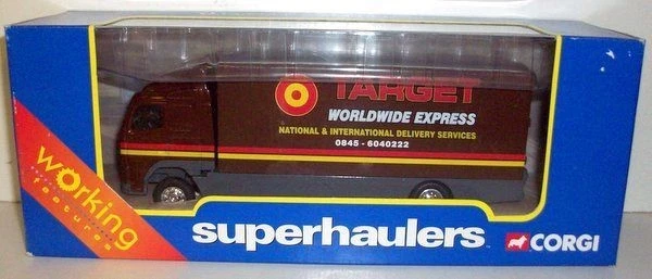 CORGI - 59574 VOLVO RIGID TRUCK - TARGET WORLDWIDE - Image 1 of 1