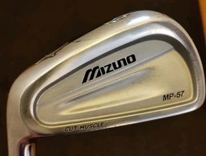 Mizuno MP-57 Cut Muscle Grain Flow Forged 6 Eisen 38" S300 LINKS True Temper Schaft - Bild 1 von 11