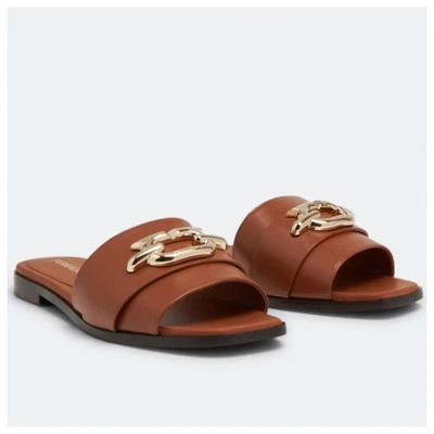 Sandálias femininas FERRAGAMO Priscilla tamanho 9EUA US$ 780 - Imagem 1 de 4