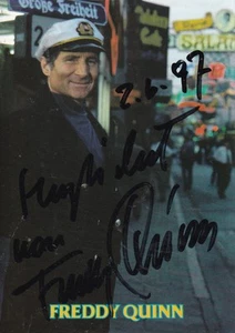 Autogramm - Freddy Quinn - Bild 1 von 1