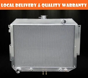 3 Row Aluminum Radiator Fit 1967-70 Dodge Polara Monaco/Chrysler 300 Imperial V8 - Picture 1 of 8