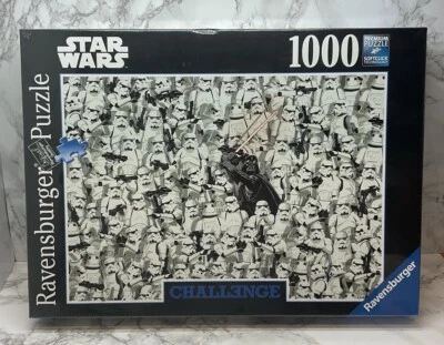 NUEVO SELLADO Ravensburger 14989 Star Wars 1000 piezas Desafío Rompecabezas 70 X50 cm Foto 1 de 3