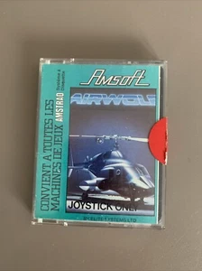 Jeu Airwolf Amstrad CPC 6128 664 Disk Amsoft Edit. Française - Afbeelding 1 van 12