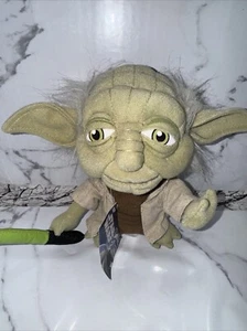 Star Wars Yoda Plush Lightsaber  7" Stuffed Animal Toy New With Tags - Picture 1 of 5