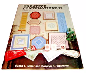 Creative Combinations II Patterns For Cross Stitch & Hardanger Embroidery - 1985 - Picture 1 of 2