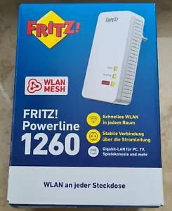 AVM Fritz! Powerline 1260 WLAN (20002789) von Händler ⭐⭐⭐⭐⭐ - Bild 1 von 2