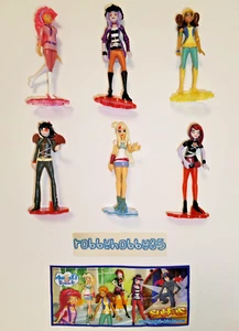 ANGEL'S FRIENDS 2 COMPLETE SET 6 FIGURES + PAPERS KINDER SURPRISE EGG TOYS 2011 - Picture 1 of 1