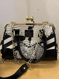 Tim Burton’s The Night Before Christmas Handtasche Geldbeutel Disney schwarz/weiß - Bild 1 von 11
