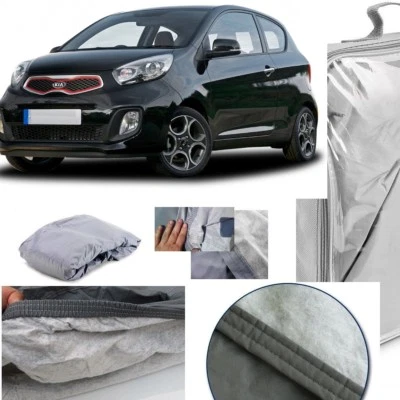 TELO COPRIAUTO TELATO FELPATO KIA PICANTO ANNO 2017 ANTIGRANDINE IMPERMEABILE - Immagine 1 di 4