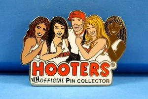 HOOTERS RESTAURANTE UN PIN OFICIAL COLECCIONISTA MARCA PIN SUEÑO CON 4 HOOTERS CHICAS - Imagen 1 de 8