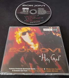 Bon Jovi - Hey God (UK 4 track limited edition CD single, 1996) - Picture 1 of 2