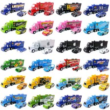 Disney Pixar Cars Mack Lightning McQueen King Jackson Storm Truck Toy Car Gift