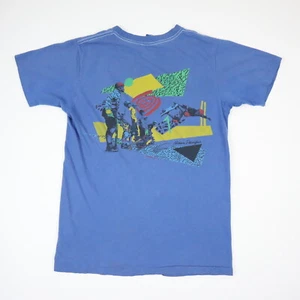 Vintage Skateboard T-Shirt Men's Small 80s Ocean Pacific Faded Single Stitch USA - Picture 1 of 9
