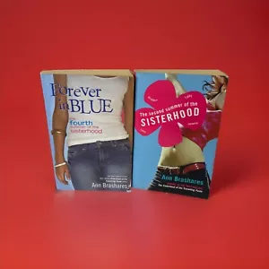 Ann Brashares Bundle -Second Summer Of The Sisterhood -Pants and Forever In Blue - Picture 1 of 5