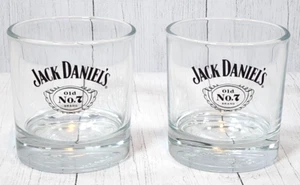 Jack Daniels Tennessee Antiguo No. Juego de 2 7 whisky sobre rocas con fondo en relieve - Imagen 1 de 6
