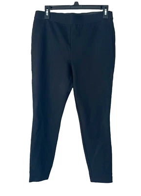 Talbots Women's Elastic Waist Leggings Jeggings Black Size M Crop Capri - Image 1 of 4