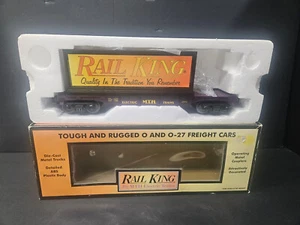 30-7699 MTH Transport Flatcar w/(1) RailKing Billboard in box - Picture 1 of 15