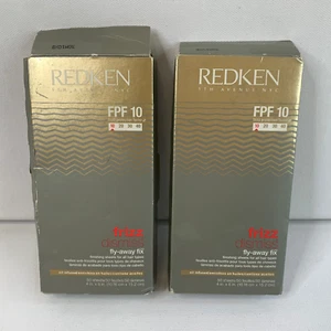 REDKEN FRIZZ DISMISS FLY-AWAY FIX SHEETS π€ DISCONTINUED ANTI-FRIZZ AS IS BUNDLE - Picture 1 of 7