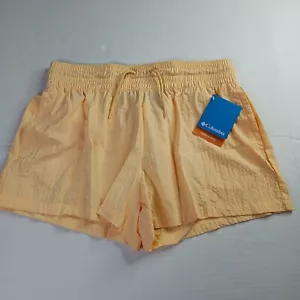 Pantalones cortos de trekking Columbia Boundless para mujer talla M medio amarillo entrepierna de 3" - Imagen 1 de 8