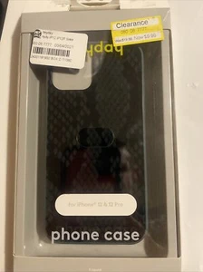 Funda de teléfono Heyday iPhone 12 para iPhone 12 y 12 Pro verde piel de serpiente - Imagen 1 de 3